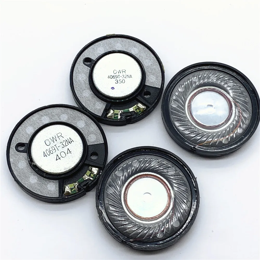 DIY Headphone Unit Asli 40 Mm Unit Speaker 2 Pcs