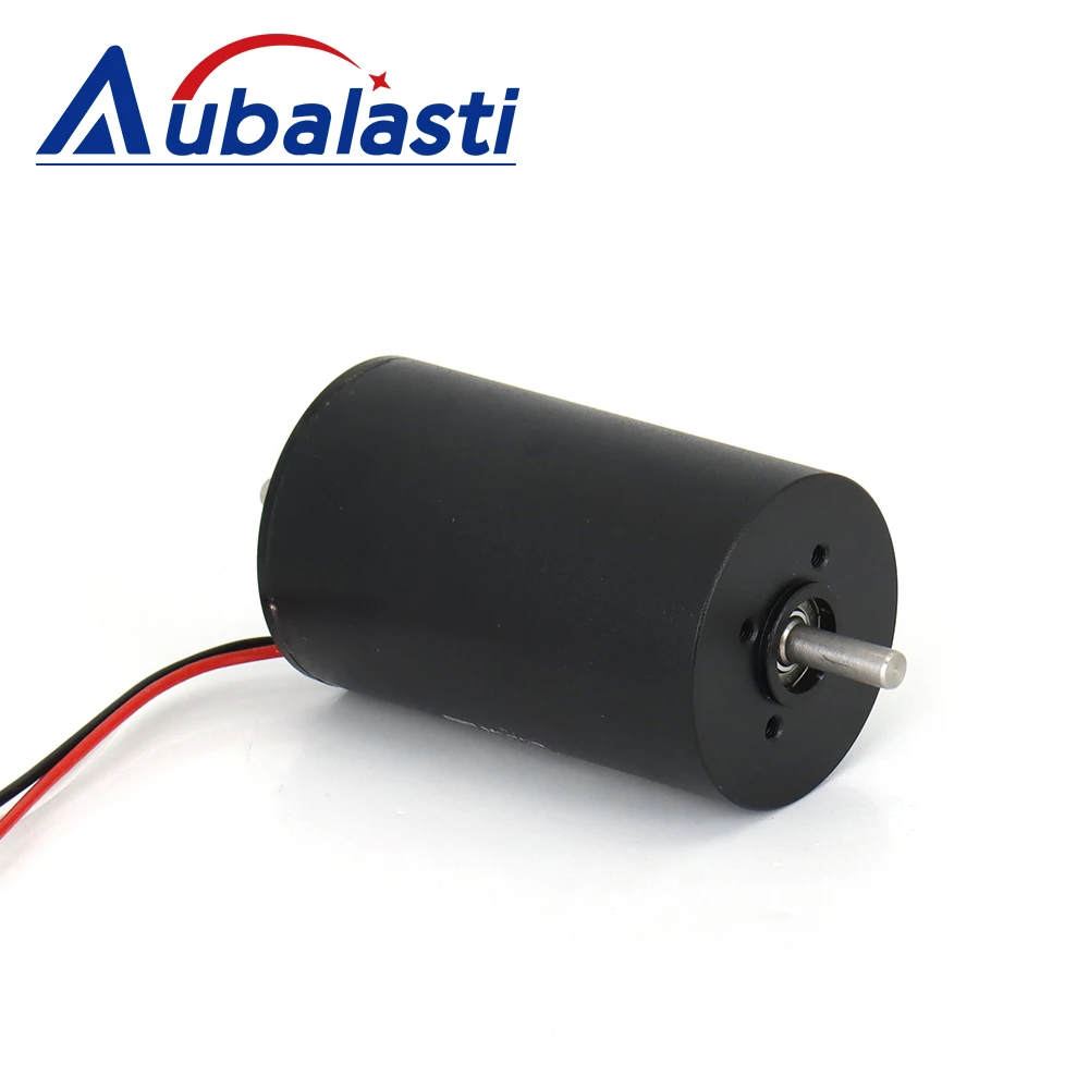 Aubalasti Vibrating Knife Motor WT3260 70W 7000rpm Voltage 24V Shaft Dia.5mm for Small Machine Tool Spindle and Vibrating Knife