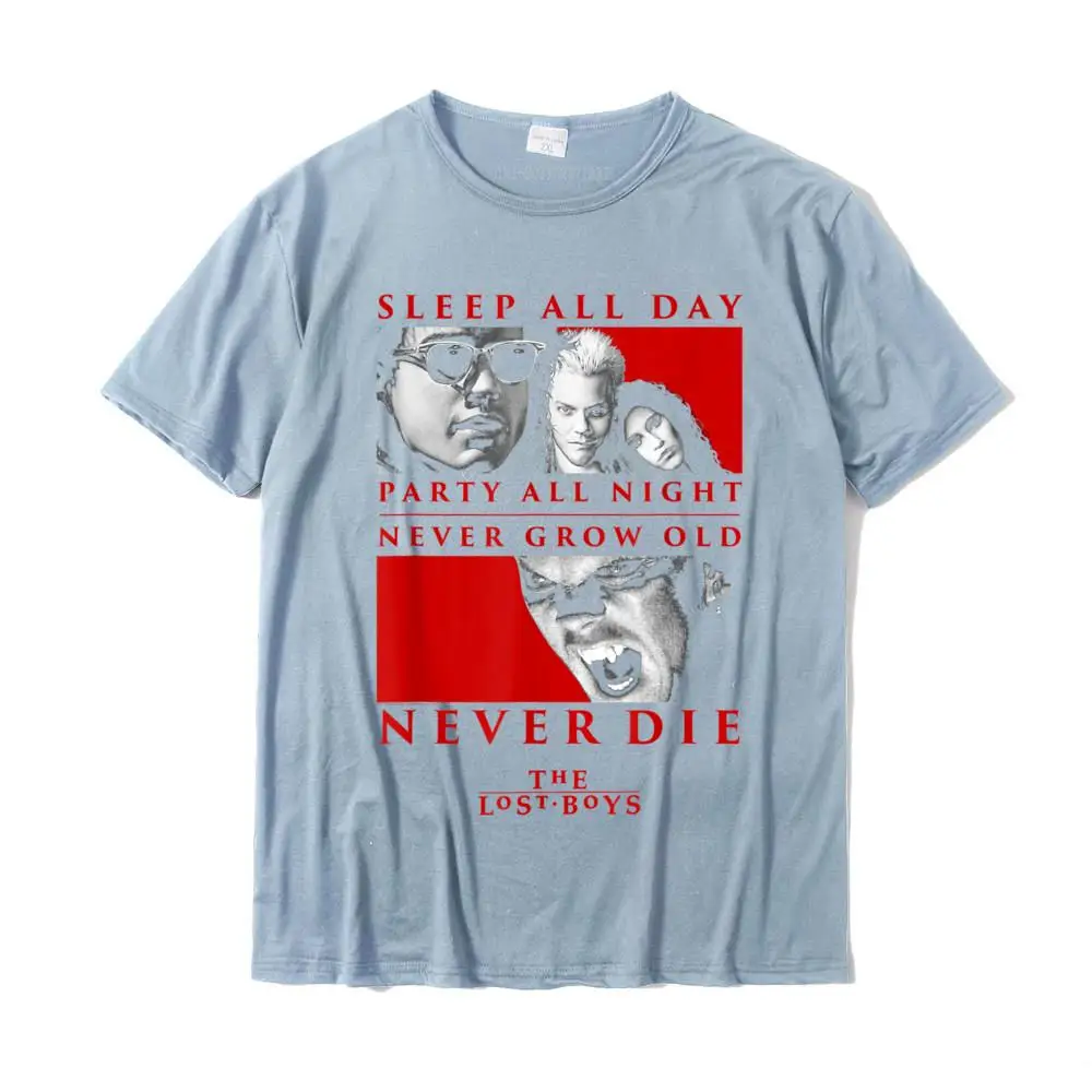 The Lost Boys Never Die T-Shirt T Shirts Tees Fashion Cotton 3D Printed Customized Men Christmas Clothing Aesthetic Tshirt