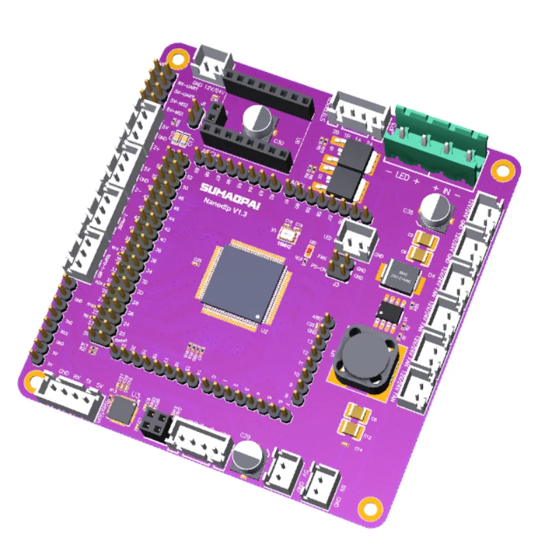 SUMAOPAI 3D Printer Solution Motherboard DLP/LCD Light Curing NANODLP System Official Control Board V1.3 Touch Version