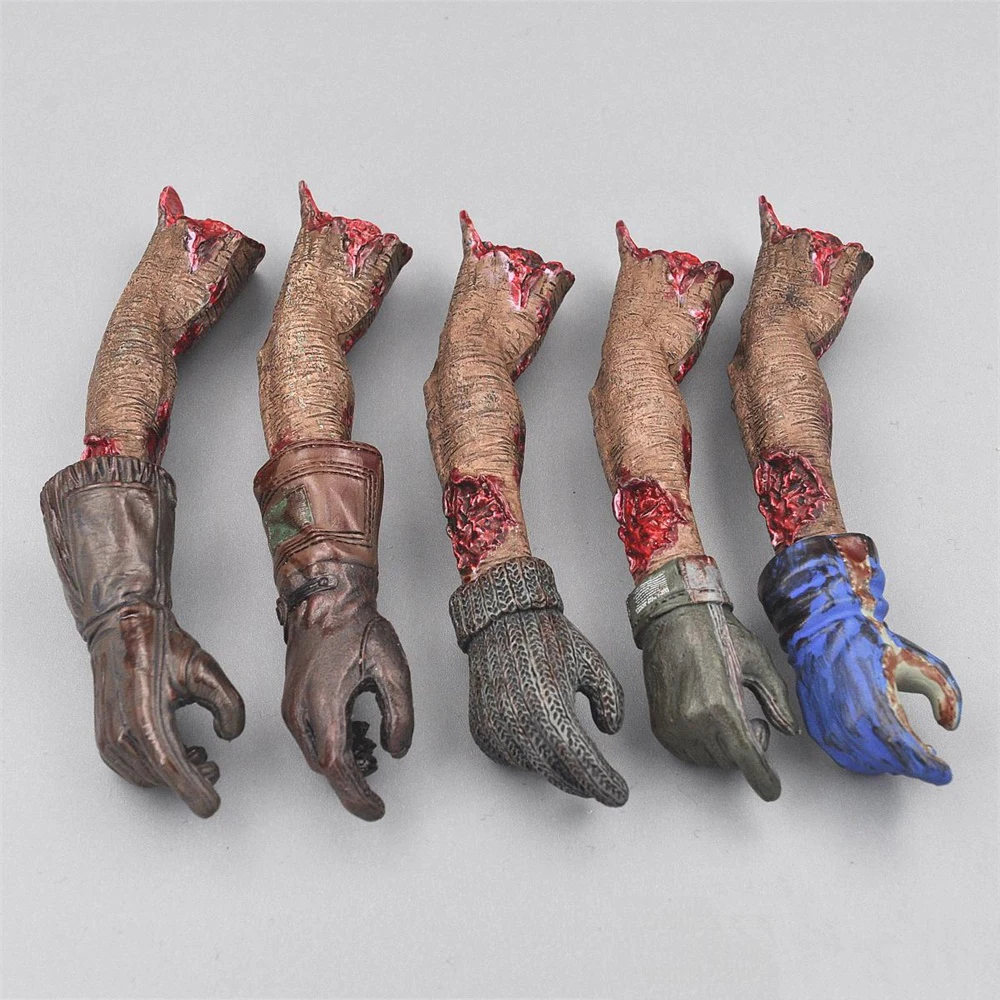 1/6th 3AToys ThreeZero Grunge Battle-damaged Biochemical The Walking Dead Hand Arms Model For Figure Scene Component