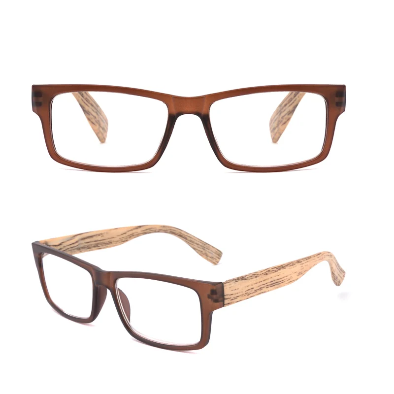 Glasses For Farsightedness Wooden Design Oversize Men's  Reading Glasses