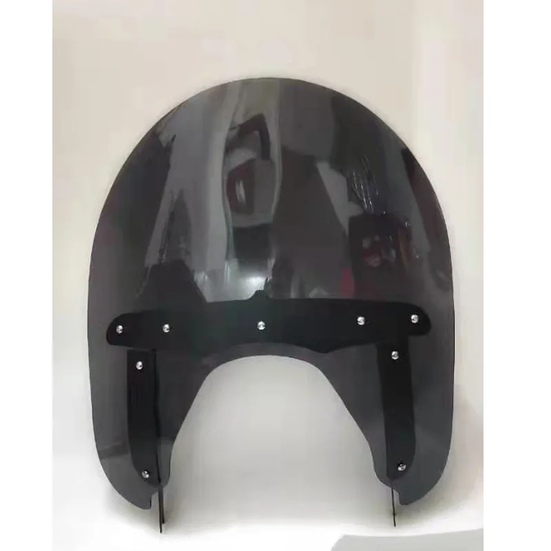 

Motorcycle Front Windscreen Windshield Deflector W/ Bracket Holder Support For Indian Chief Dark Horse 2014-2019 2015 2016 2017