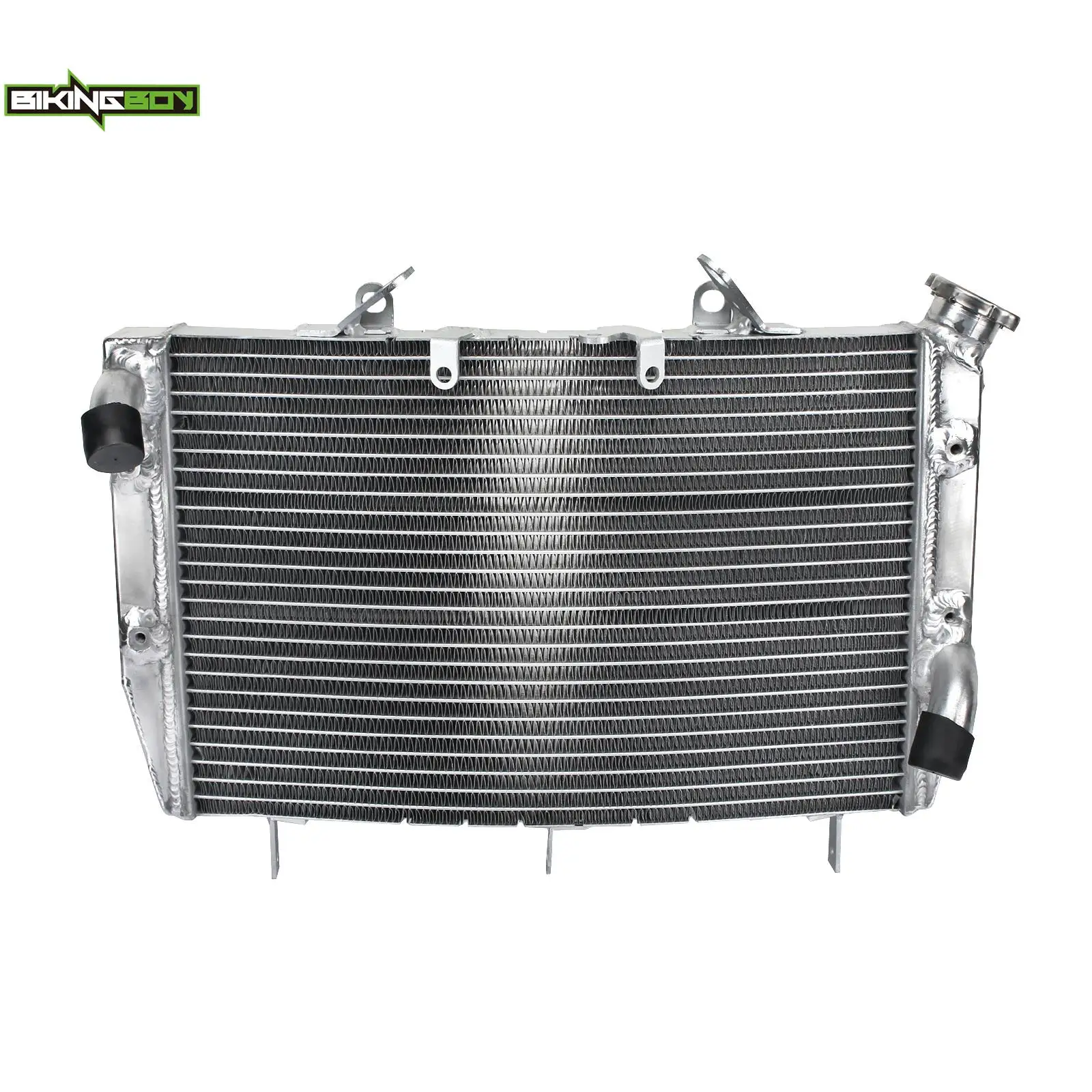 BIKINGBOY For Yamaha YZF R6 03 04 05 06 07 08 09 10 11 12 13 14 15 16 R6S 06-09 Radiator Engine Cooling Cooler Water Polished