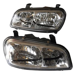 Car Crystal Glass Headlights  for Toyota RAV-4 Rav4 SXA10 SXA11 Headlamp 1998 1999 2000 2PCS