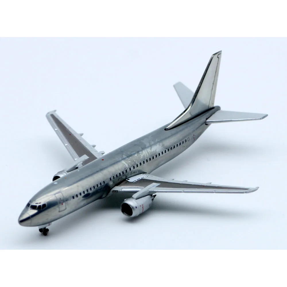 1:400 Alloy Collectible Plane Gift JC Wings BK2012 Blank Polish Boeing B737-300 Diecast Aircraft Jet Model With Stand