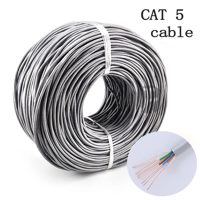 

Кабель Ethernet CAT 5, 10 м, 20 м, 30 м, прочный сетевой кабель RJ45, UTP, патчкорд для роутера, модема, кабель локальной сети
