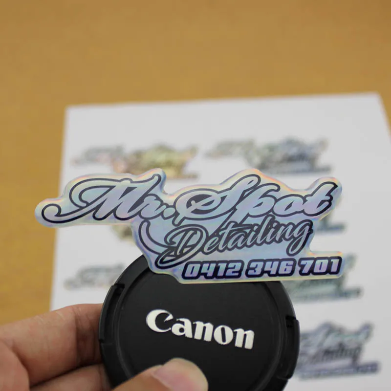 Custom self adhesive cosmetic label,printing custom 3d hologram sticker /3d holographic security label