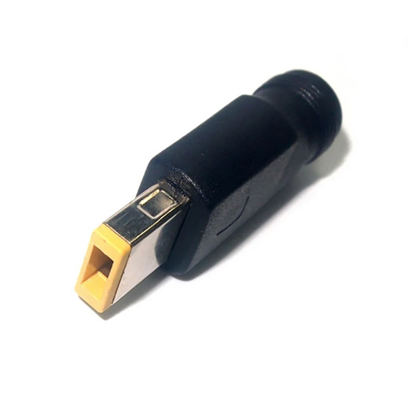 

Адаптер OULLX 5,5x2,1 мм с круглым разъемом на квадратный, коннектор питания постоянного тока для ноутбуков IBM, HP, Lenovo ThinkPad, аксессуары для ПК