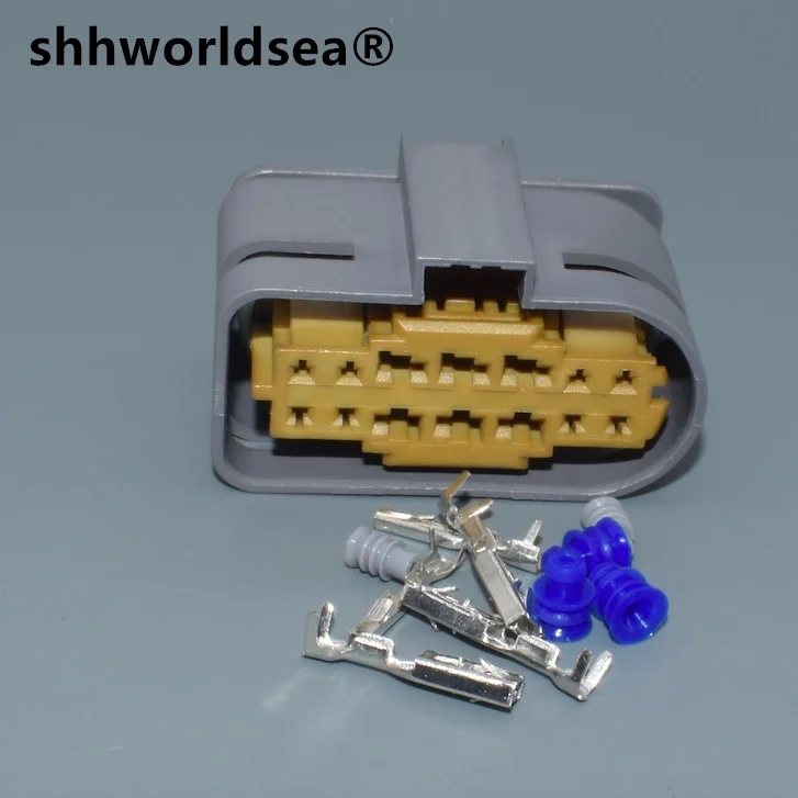 shhworldsea auto 14pin 1.5mm/3.5mm  Car assembly cable housing plug wiring harness female connector A0525456026
