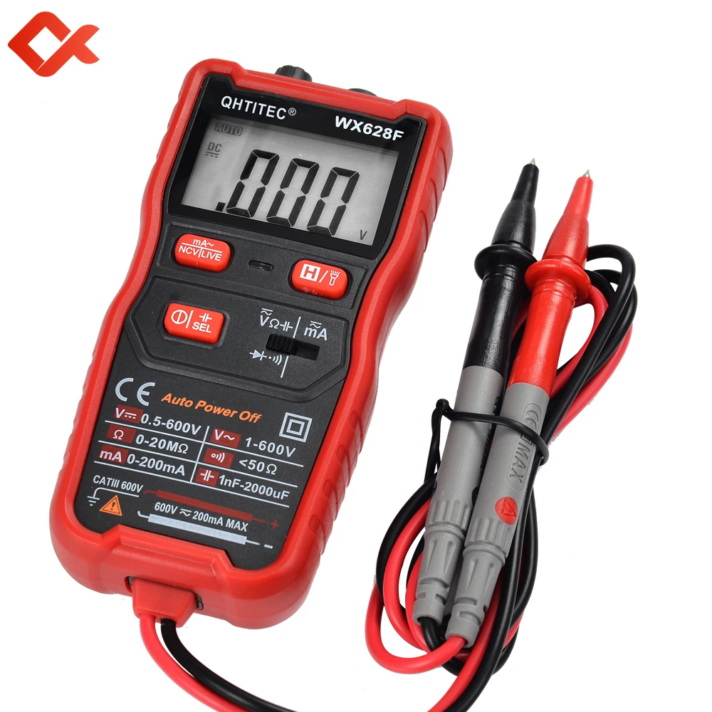 625T Digital Multimeter Soldering Iron Kit Inteligent  Auto Range Ammeter Voltmeter 3In1 NCV live Tester Repair Electrician Tool