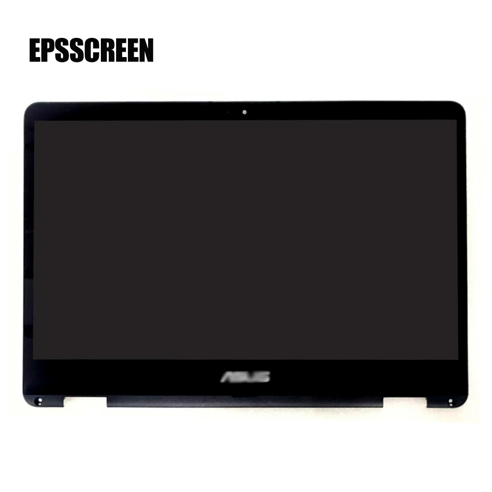 New 14'' For ASUS VIVOBOOK FLIP 14 TP401 TP401C  TP401N lcd display touch screen lcd assembly With frame digitizer panel HD FHD