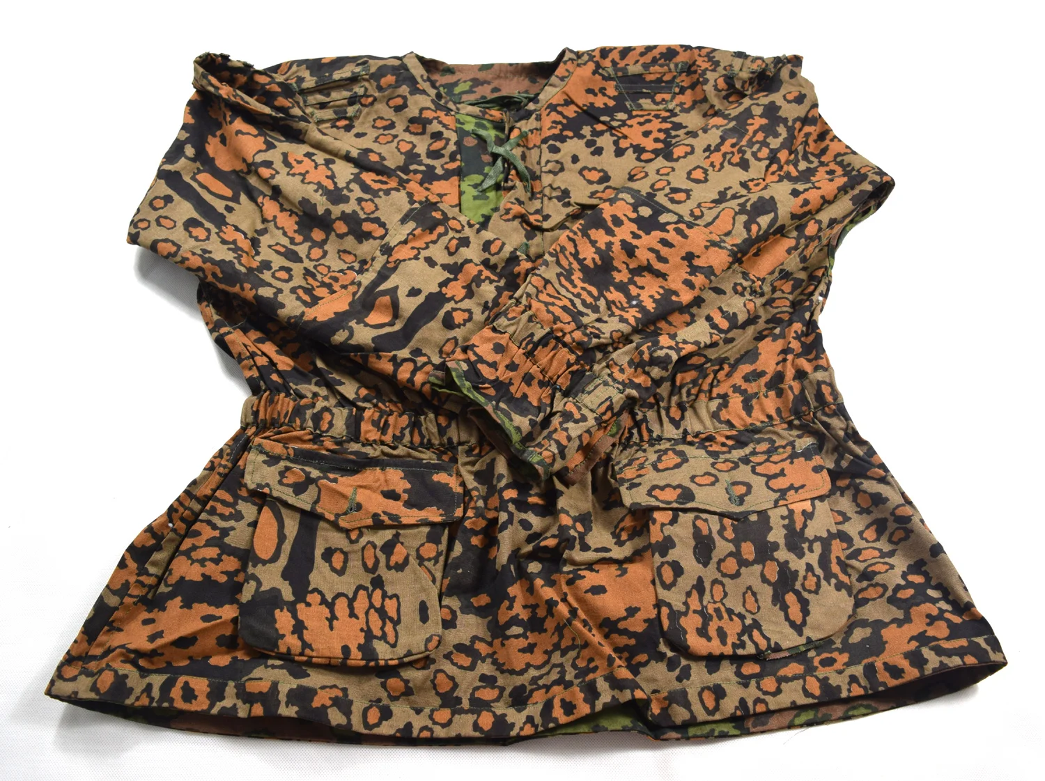 Camouflage REVERSIBLE  WWII German Elite M42 OAK Smock Camo Color L