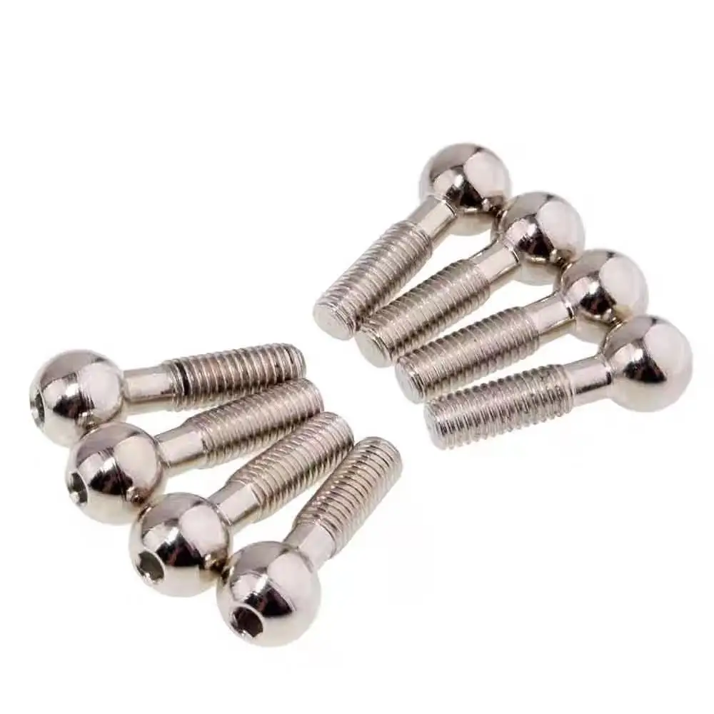 4pcs/8pcs 02152 M5 Ball Head Screw 94122/155/166/188 Applicable for 1/10 Nitro RC Vehicle Model Car