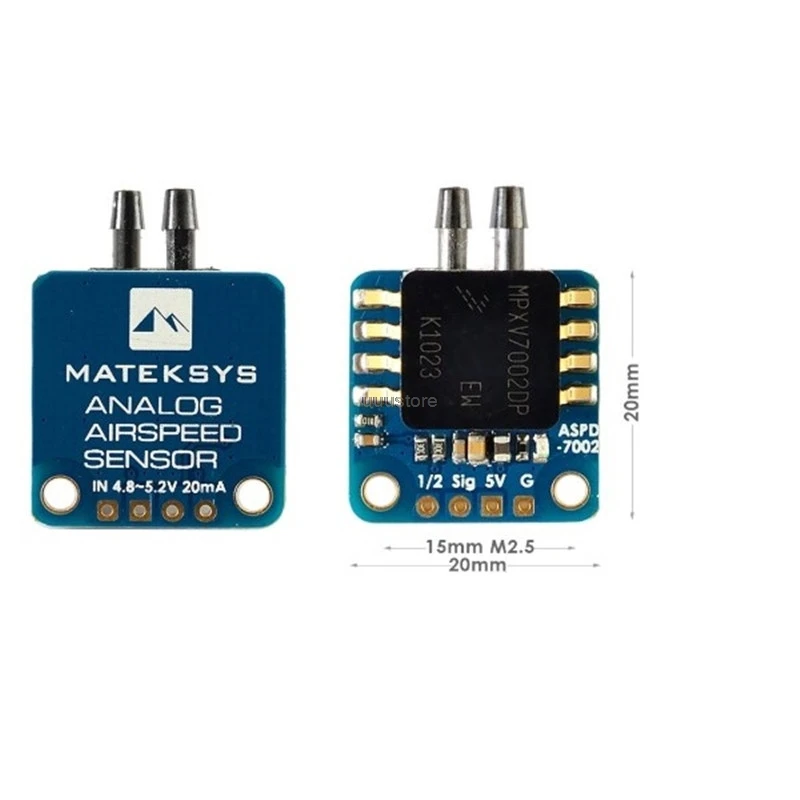 Matek Systems Digital Airspeed Sensor ASDP-4525 Flight Control Sensor for F4 F7 F722 765 WING IANV Flight Controller