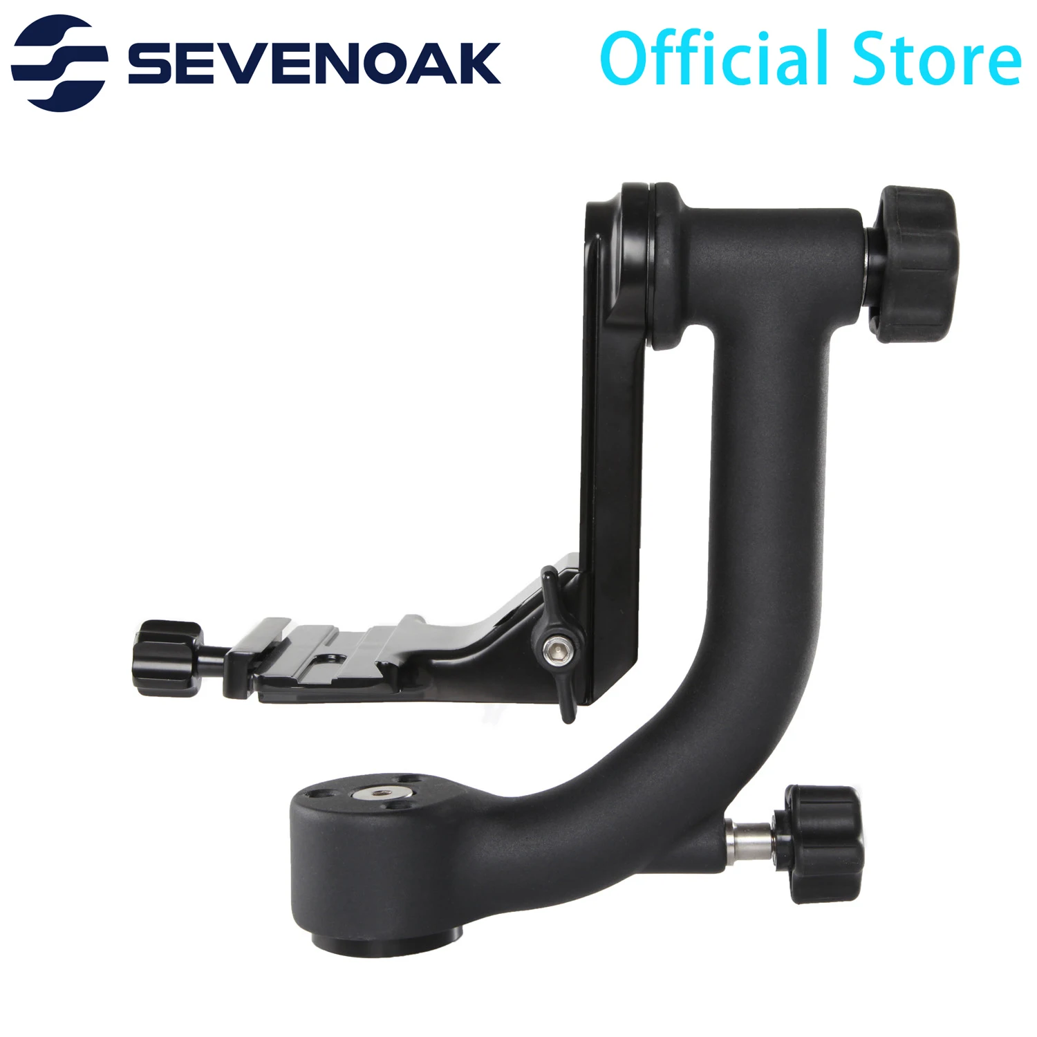 

Sevenoak SK-GH01 Gimbal Head for telephoto lenses 360° panning base and swingging arm max camera weight 30LBS