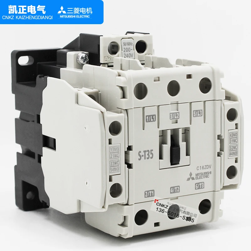 

Brand new original authentic Mitsubishi Electric AC contactor S-T35 instead of S-N35 AC110V AC220V AC380V free shipping