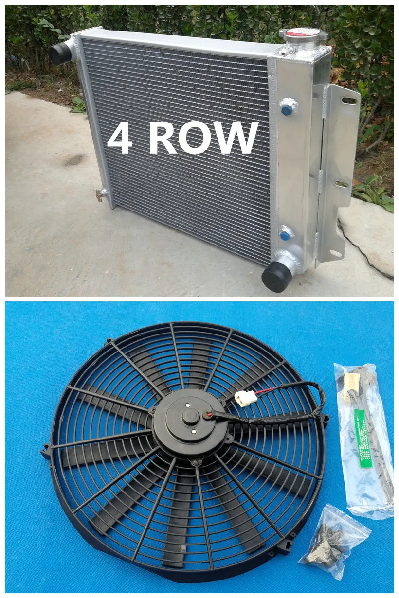 4 Row Aluminum Radi…