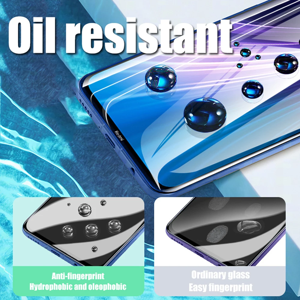 2Pcs full cover for xiaomi redmi 9C 9A tempered glass redmi note 9 9s pro MAX phone screen protector protective film smartphone