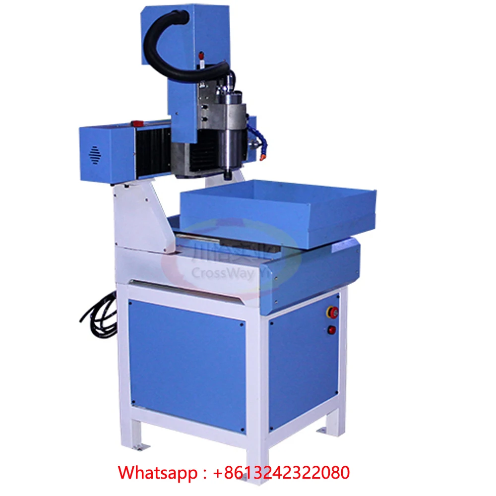 Stainless Steel Copper Aluminum Cutter Engraver CNC Router Machine