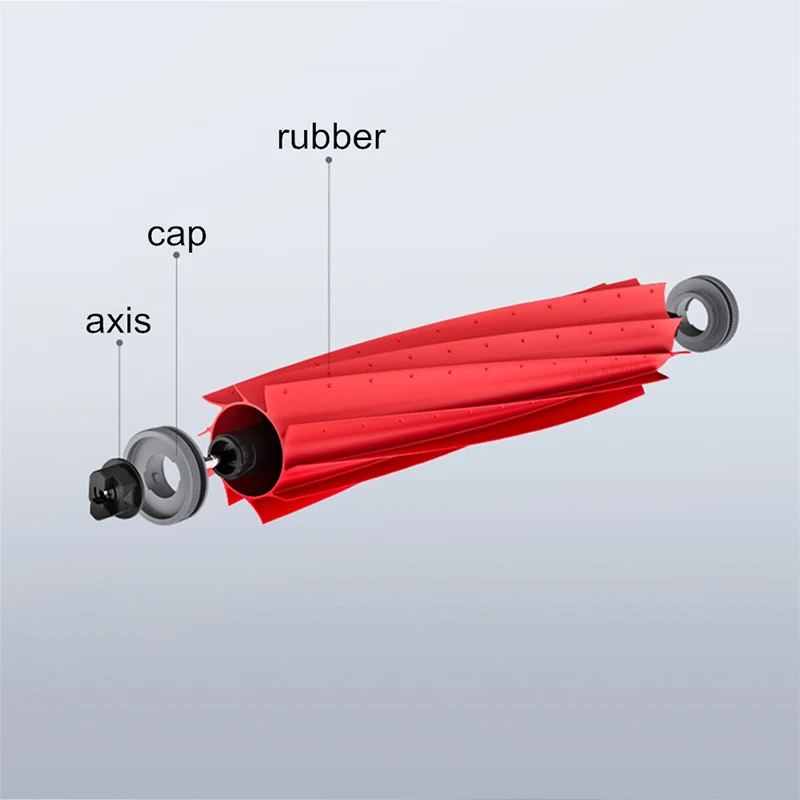 Cubierta de cepillo principal original para Xiaomi Roborock S7 T7s T7s Plus, repuesto de aspiradora, accesorios de repuesto de cepillo principal