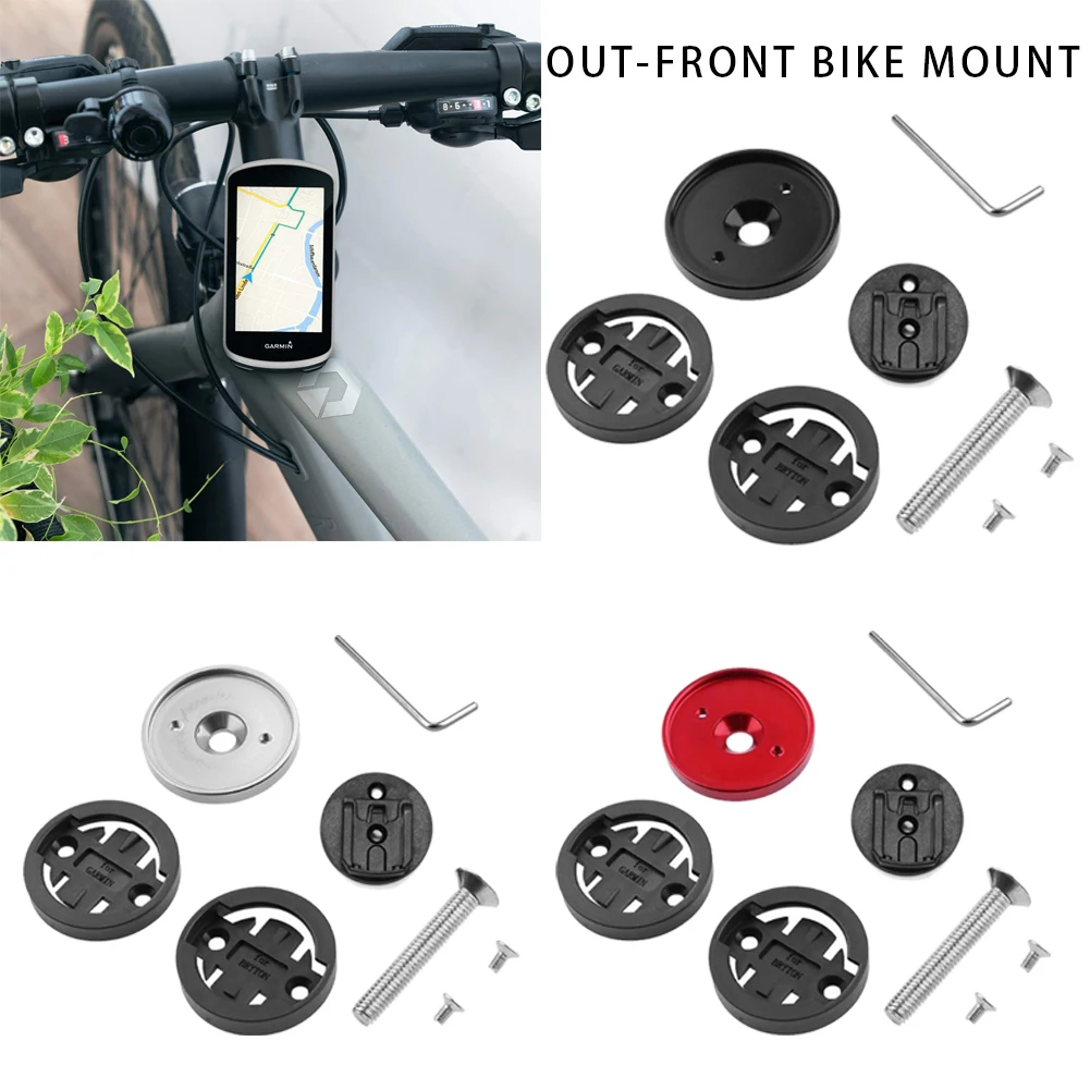 Bicycle Stem Bicycle Code Bicycle Code Holder Adapter For GARMIN Bryton CATEYE GPS Computer 3 In 1Bike Parts For Cycling