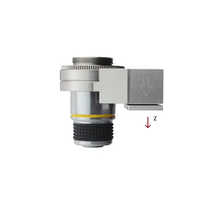 100um nanoposition stage piezo objective scanner for focusing on the microscopic  piezoelectric actuator scanner