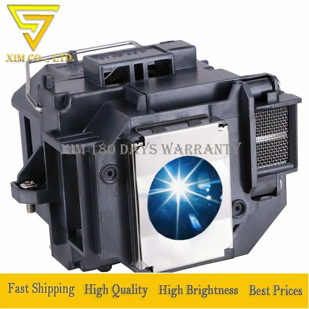 ELPLP56/V13H010L56 Projector Replacement Lamp with Housing for Epson EH-DM3 MovieMate 60 MovieMate 62 V11H319220 V11H411020