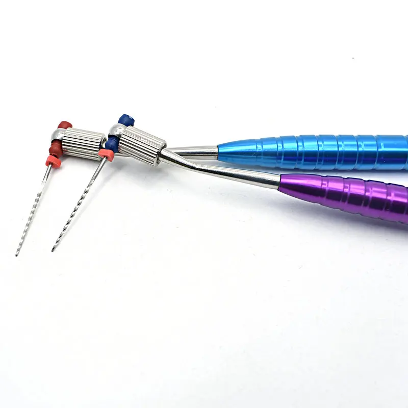 Dental Instrument Hand Use Endodontic Files Holder Dentist Metal Tool Use For Root Canal Treatment K H Files