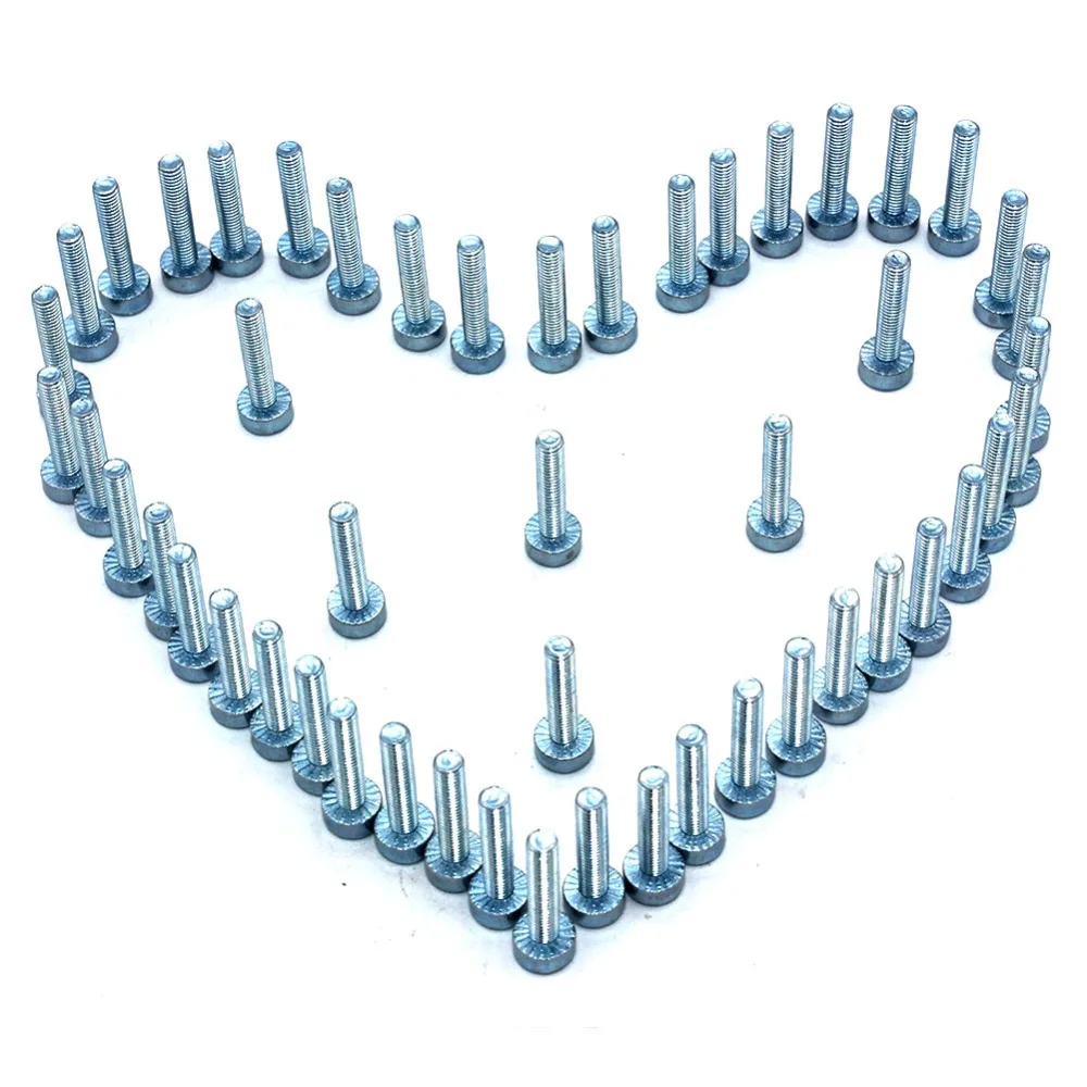 50 Stück T27 Torx-Schrauben M5 x 25 für Stihl Makita Dolmar Oleo-Mac Kettensäge Bruchutter Gebläse Bodenfräse – Detail 1