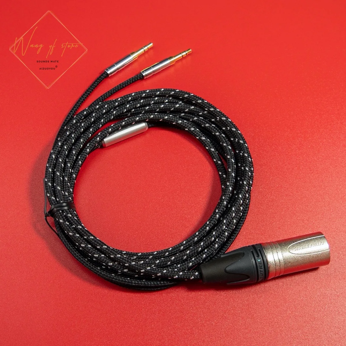 

Hifi Balanced Audio Cable For Beyerdynamic T1 T1 II T1 III 2nd 3rd Headphone XLR 4 Pins CANNON PLUG 1.2M