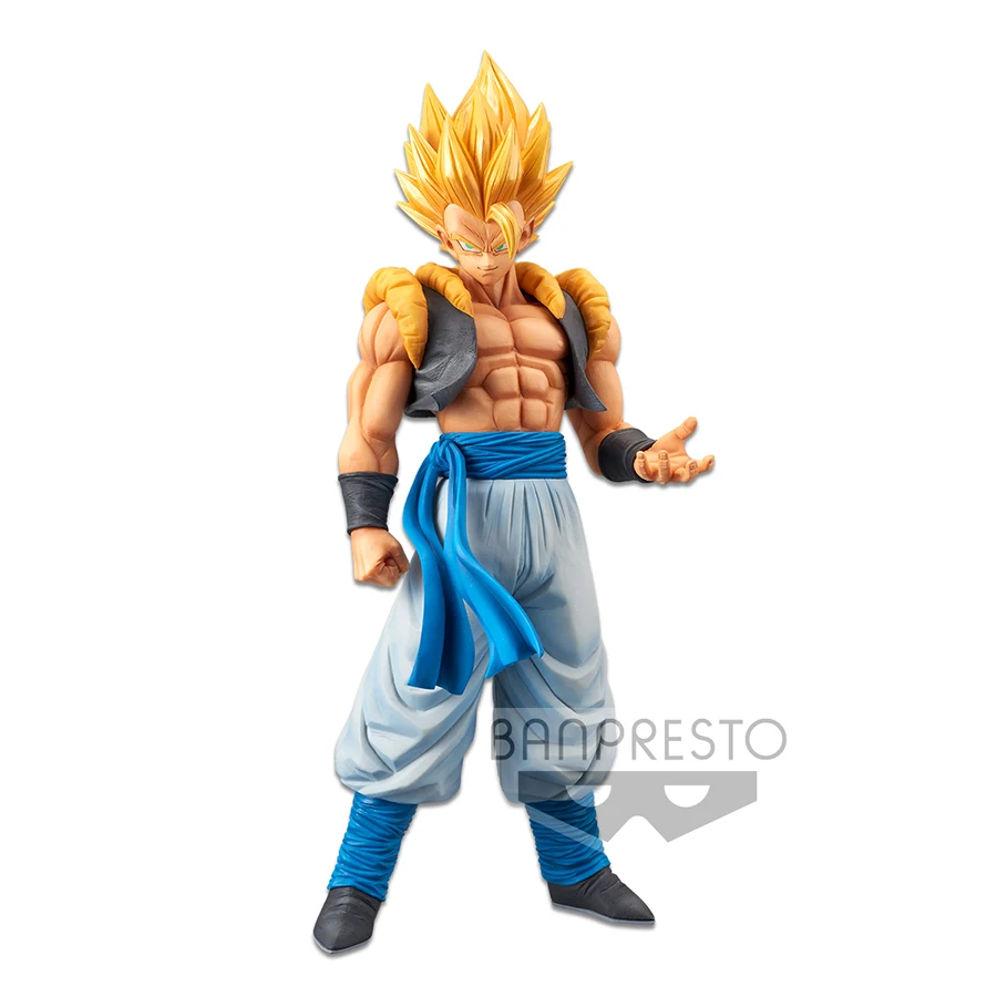 Original Banpresto Dragon Ball Super Grandista Nero Gogeta Action Figure Collectible Model Doll Toys Anime Figurals Brinquedos