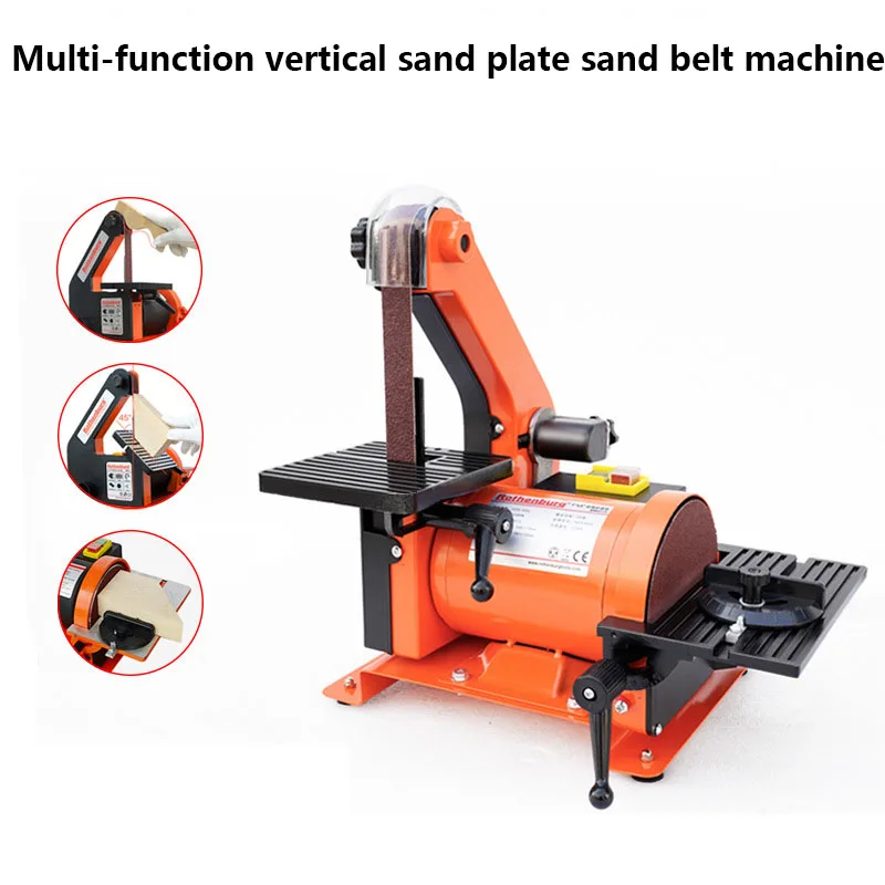 

Small Sanding Machine Woodworking Table Sharpening Machine Multi-Functional Vertical Sandpaper Machine Metal Deburring