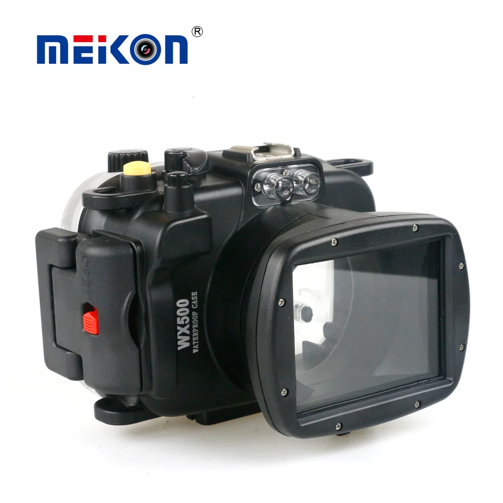 MEIKON Professional Waterproof Camera Box For Sony WX500 40M/130FT Underwater Diving Housing