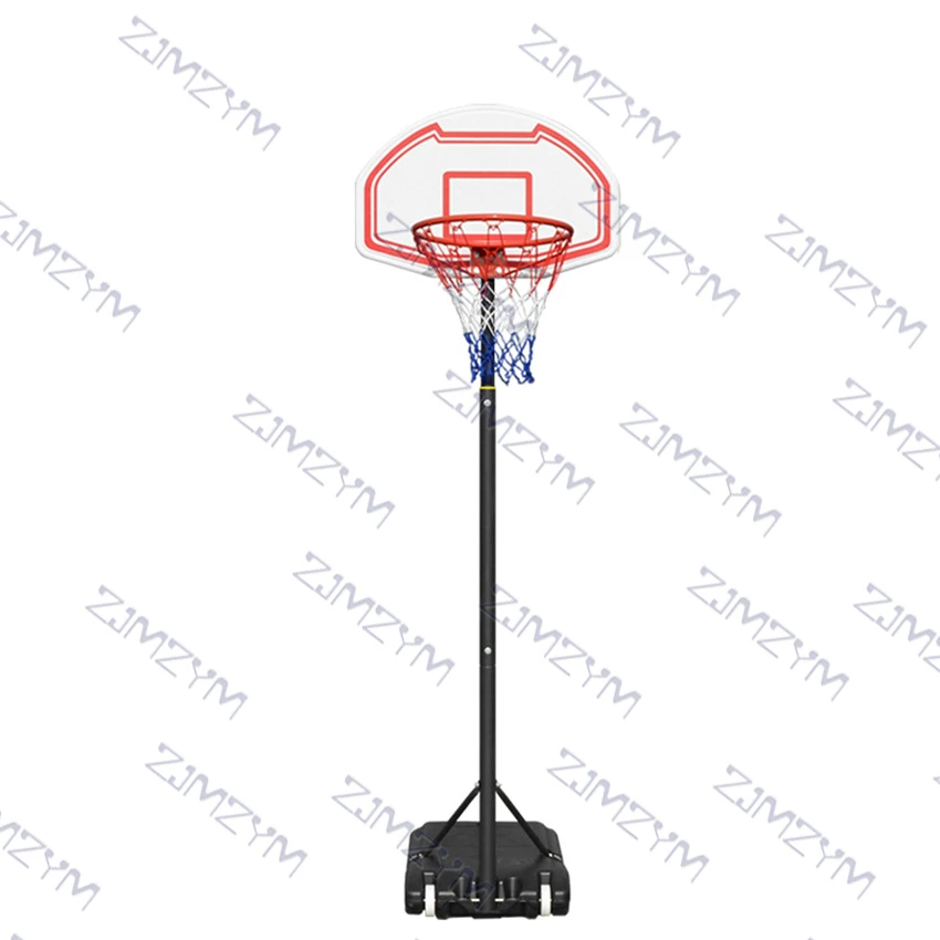 CC018 Quality Mobile Family Children's Toy Basketball Stand Backboard Kindergarten Adjustable Height Training Basketball Rack