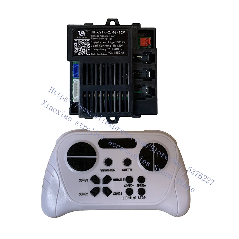 Remote Control and Receiver HH-621K-2.4G-12V for Children Electric Car Replacement Parts