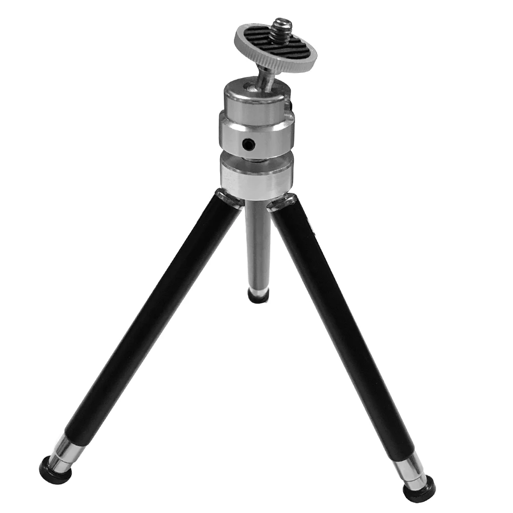 Glory Star 76.8g Black Mini Flexible Projector Tripod Stand Bracket Mini Projector Aluminum Alloy Holder Stand Projetor Tripod