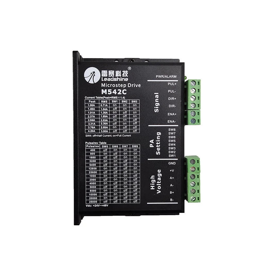 NEMA23 stepper motor kit Leadshine stepper motor driver M542C 57HS21A 3D printing engraving machine milling machine