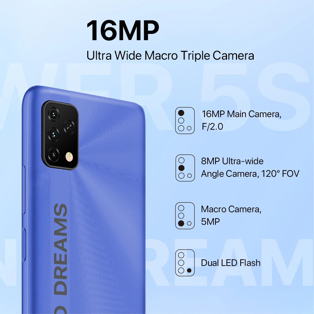 UMIDIGI-Power 5S Smartphone 6.53 \