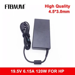 120W 19.5V 6.15A 4.5*3.0mm Laptop Adapter For HP 15-AX033 HSTNN-CA25 ENVY 15 17 15-J013TX J015T Power Supply Charger Notebook