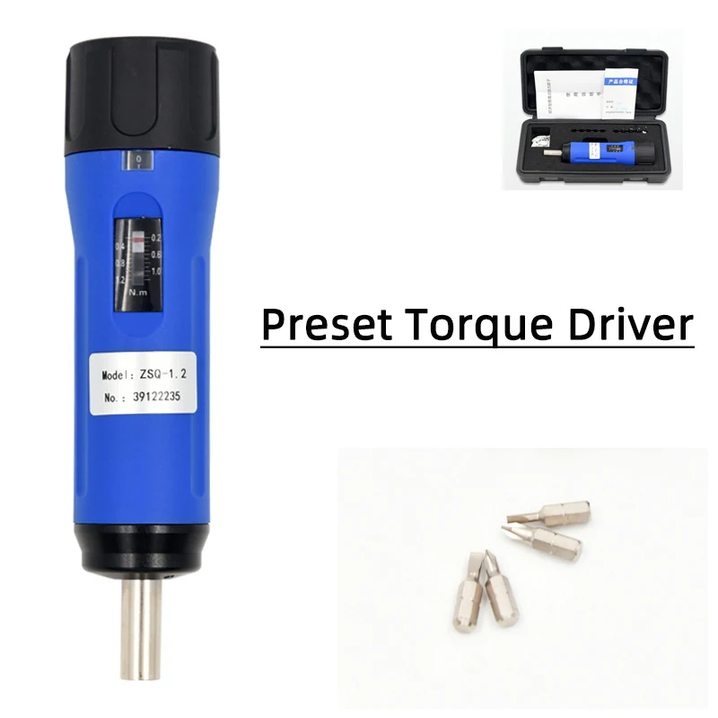 0.1-6 Nm Prest Torque Screw Driver Adjustable Torque Screw Fastening Hand tool High Accuracy