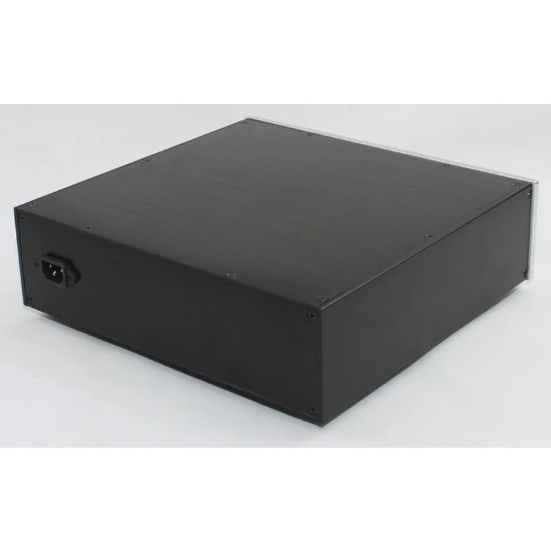 All Aluminum Power Amplifier Chassis WA101 Non-porous Audio Case Power Shell Amplifier Box Multi-purpose Enclosure 305*320*90MM