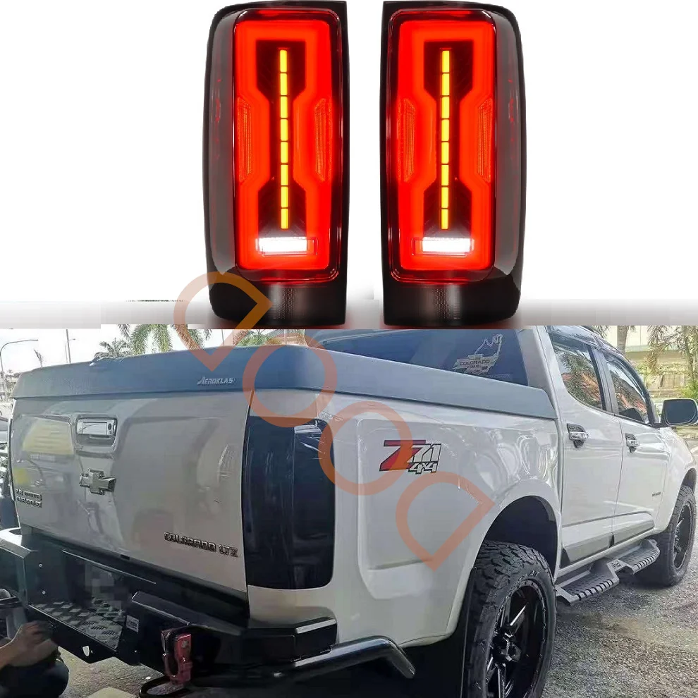 

Exterior Led Rear Light For Chevrolet Colorado S10 2012-2017 2018 2019 2020 2021 Tail Lamp Led Turn Signal Brake Day Light