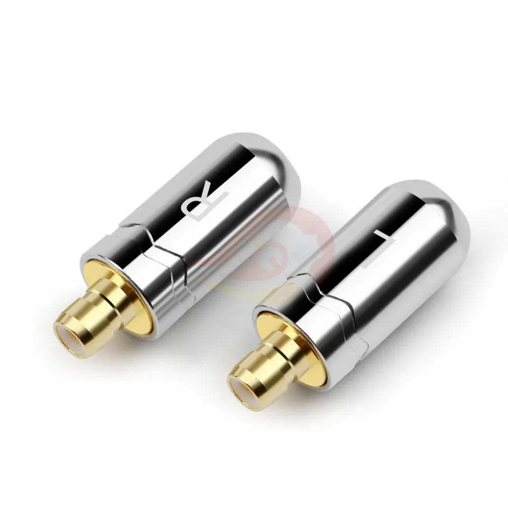 For Acoustune 1655 1695Ti Headphone Plug Minijack Audio Connector Earphone Pins Soldering Gold Plated Wire Metal Adapter