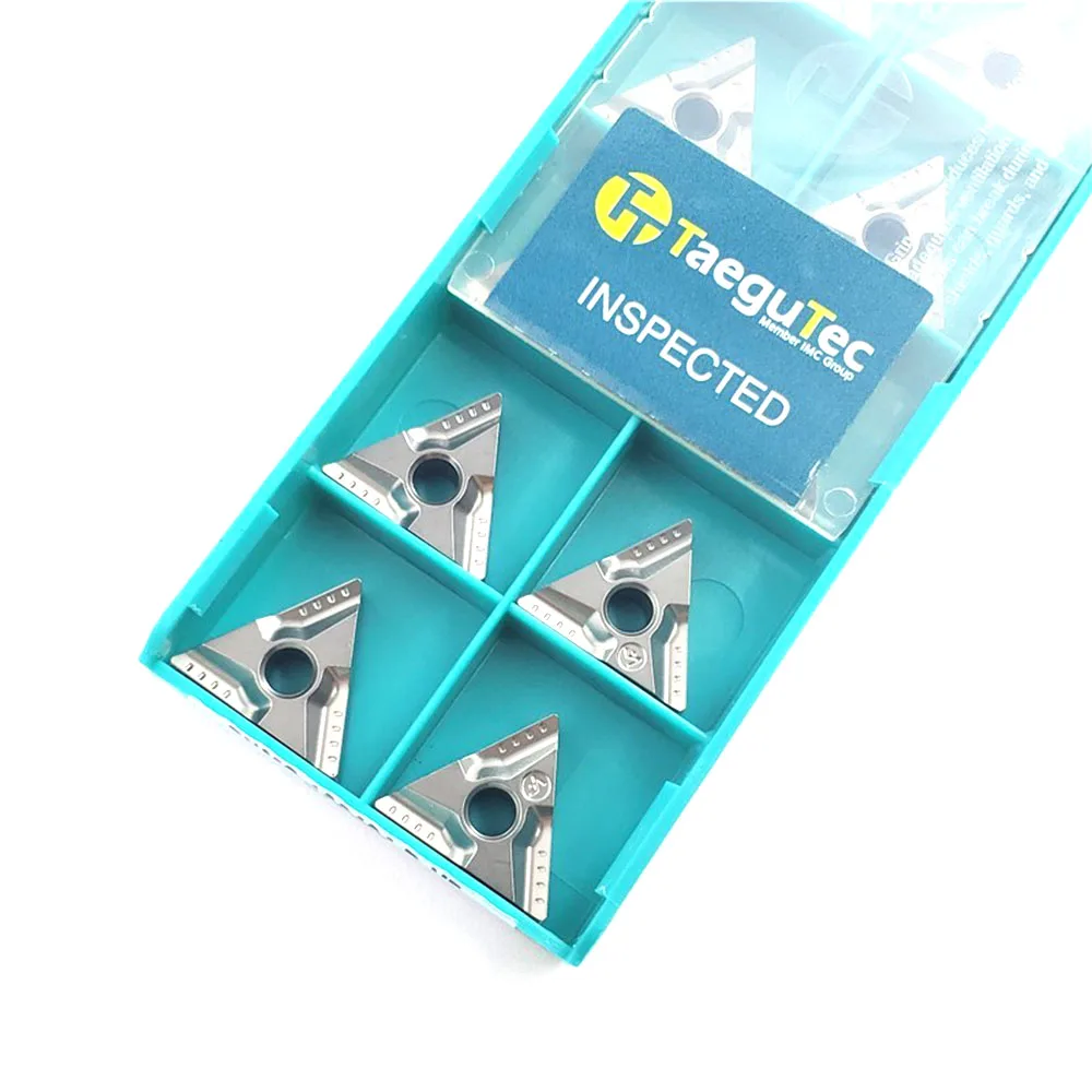 Токарный инструмент TaeguTec TNMG160404R TNMG160404L VF CT3000, металлический керамический токарный инструмент с ЧПУ, 10 шт., 100% оригинал