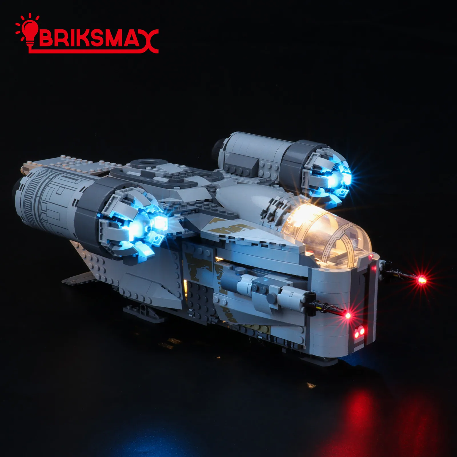 BriksMax Led Light Kit for 75292 The Razor Crest Building Blocks Set (Model Not Inculded) Toys for Children