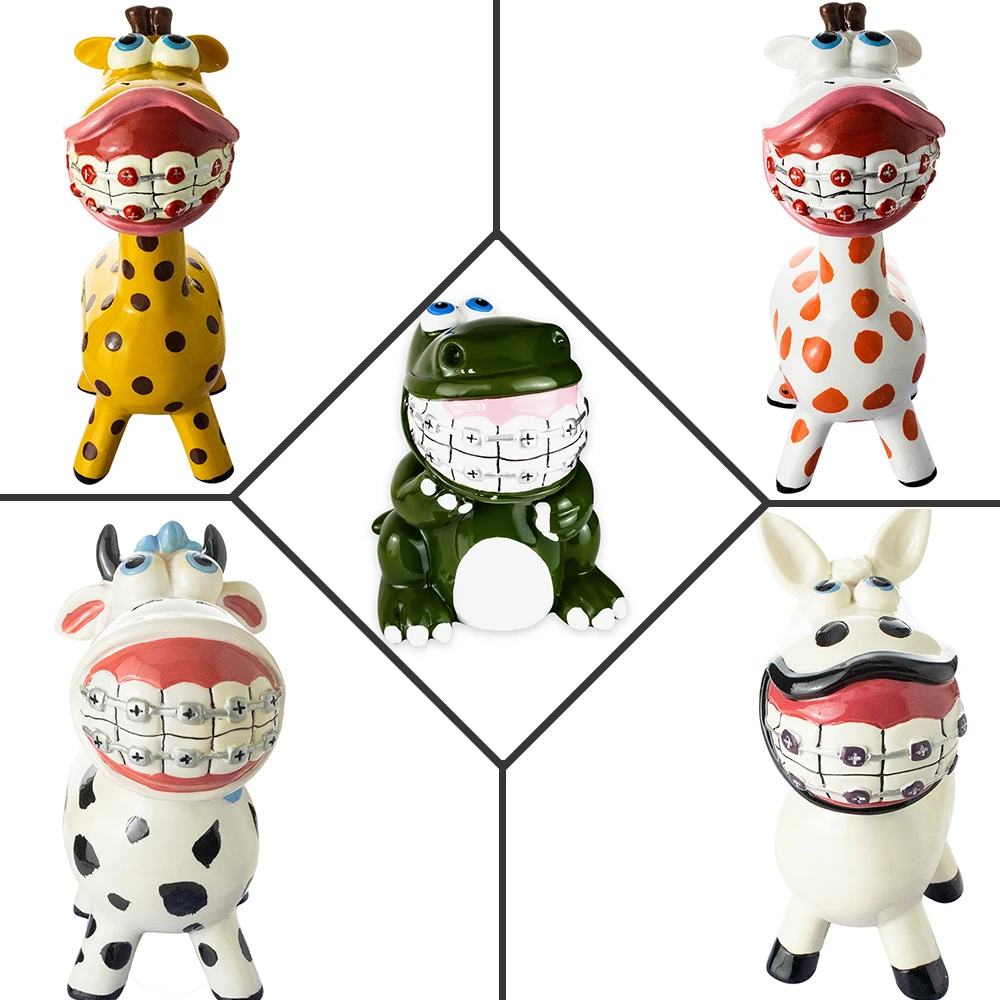 Interesting Dentist Gift Animal Models Of Orthodontics Dental Teeth Handicraft  Dental Hospital Or Clinic Decoration Furnishing