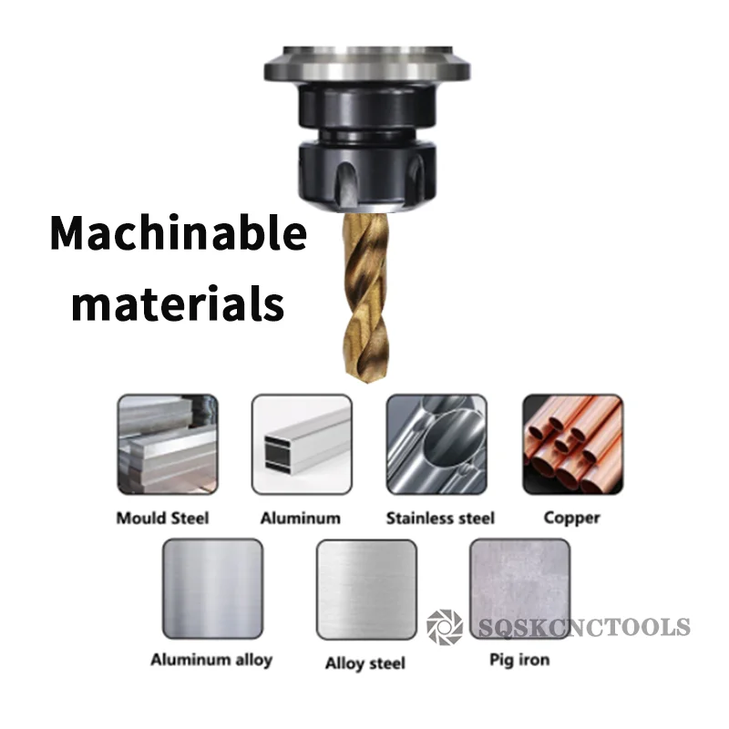 Imagem -02 - Broca de Aço de Alta Velocidade Sq-cobalto M35 Stainless Steel Tool Grupo Brocas Acessórios para Perfuração de Metal