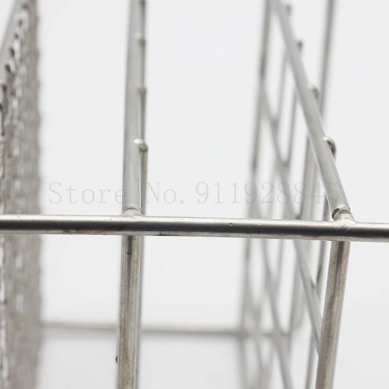 1PCS Lab Stainless Steel Wire 40 holes or 50holes Centritube Tube Holder Test Tube Rack for DIA 13/16/17/19/21/26/30/32mm Tubes