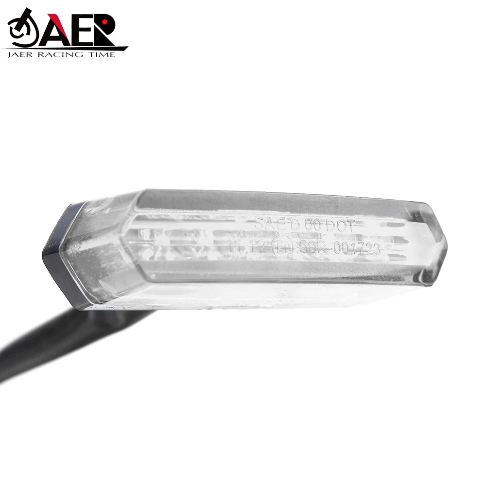 Universal 12V Motorcycle Rear Brake LED Tail Stop Light Lamp for Dirt Taillight Rear License Plate Light Decorative Lamp